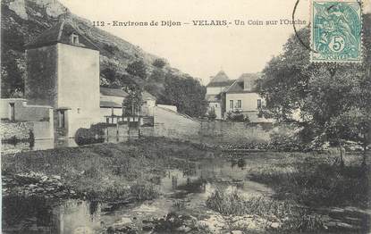 .CPA   FRANCE 21 "Velars, Un coin sur l'Ouche"