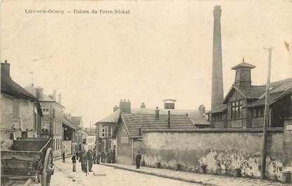 CPA FRANCE 77  "Lizy sur Ourcq, Usines du Ferro Nickel"