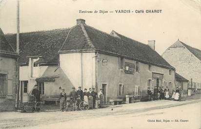 .CPA   FRANCE 21 "Varois, Café Charot"