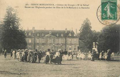 .CPA  FRANCE 22 " Henon Moncontour, Château des Granges"