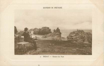 .CPA   FRANCE 22 " Ile de Brehat, Rocher du Paon"