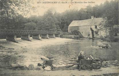 .CPA   FRANCE 22 " Guingamp, Le moulin des salles"