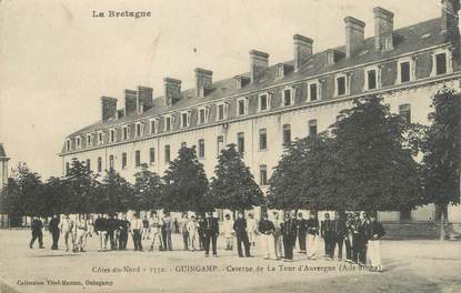 .CPA   FRANCE 22 " Guingamp, Caserne de la Tour d'Auvergne"