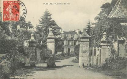 .CPA FRANCE 22 "Plestin, Château du Val"
