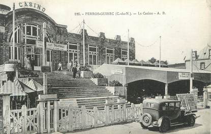 .CPA FRANCE 22 "Perros Guirec, Le casino"