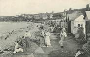 22 Cote D'armor . CPA FRANCE 22 " Trestaou, La plage  et les cabines"