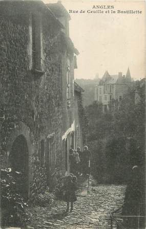 . CPA FRANCE 86 "Angles, Rue de la Ceuille et la bastillette"