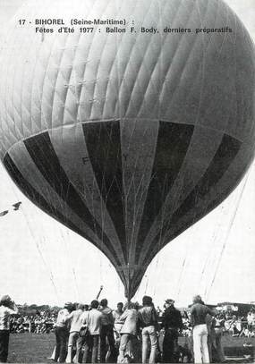 CPSM FRANCE 76 "Bihorel, ballon des Fêtes d'Eté 1977"