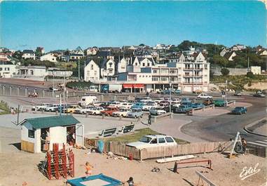 CPSM  FRANCE 76 "Criel sur mer, le rond point de Verdun"