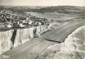 76 Seine Maritime CPSM  FRANCE 76 "Criel sur mer, vue aérienne des falaises et de la plage"