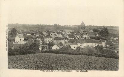 . CPA FRANCE 86 "Brigueil le Chantre, Vue générale  "