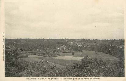. CPA FRANCE 86 "Brigueil le Chantre, Panorama pris de la route de Thollet"
