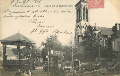 . CPA FRANCE 86 "Chatellerault, Place de la République"