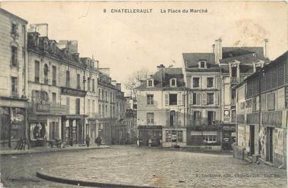 . CPA FRANCE 86 "Chatellerault, Place du marché"