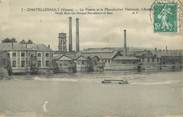 86 Vienne . CPA FRANCE 86 "Chatellerault, La Vienne et la manufacture nationale d'armes"