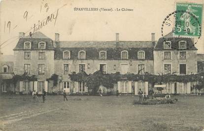 . CPA FRANCE 86 "Epanvilliers, Le château"