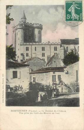 . CPA FRANCE 86 " Morthemer, Le donjon du château"