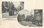 86 Vienne . CPA FRANCE 86 " Poitiers, Rue Victor Hugo et Place d'Armes"