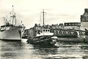 76 Seine Maritime CPSM  FRANCE 76 "Dieppe, bananier franchissant le pont Colbert"