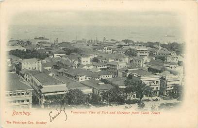 CPA  INDE " Bombay, Panorama"