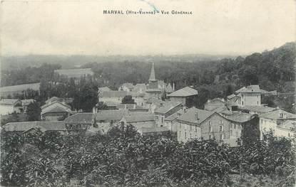 . CPA  FRANCE 87 "Marval, Vue générale"