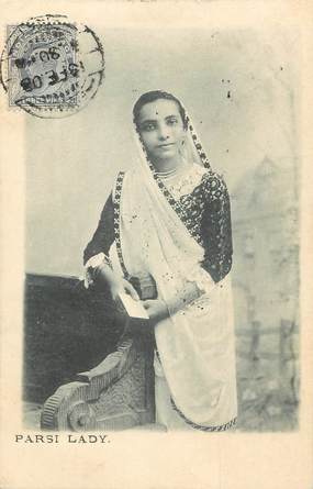 CPA  INDE " Parsi Lady"