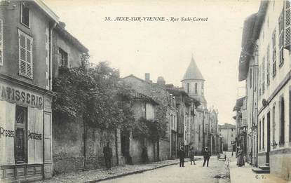 . CPA FRANCE 87 "Aixe sur Vienne, Rue Sadi Carnot"