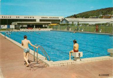 CPSM  FRANCE 76 "Grand Couronne, la piscine"