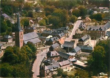 CPSM  FRANCE 76 "Gruchet Saint Siméon, vue panoramique aérienne"