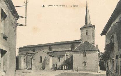 . CPA FRANCE 87 "Nouic, L'église"