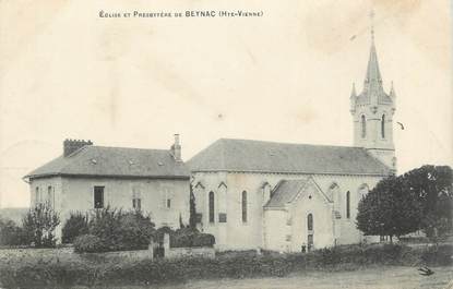 . CPA FRANCE 87 "Beynac, Eglise et presbytère'