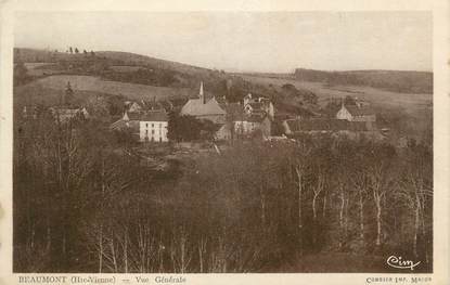 . CPA FRANCE 87 "Beaumont, Vue générale"