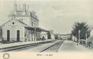 87 Haute Vienne . CPA FRANCE 87 "Bellac,  La gare"