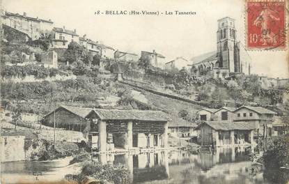 . CPA FRANCE 87 "Bellac,  Les tanneries"