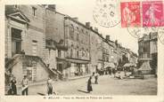 87 Haute Vienne . CPA FRANCE 87 "Bellac, Place du Marché et Palais de Justice"