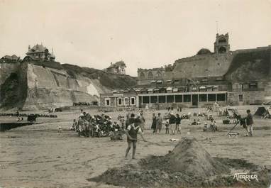 CPSM  FRANCE 76 "Mesnil Val , la plage"