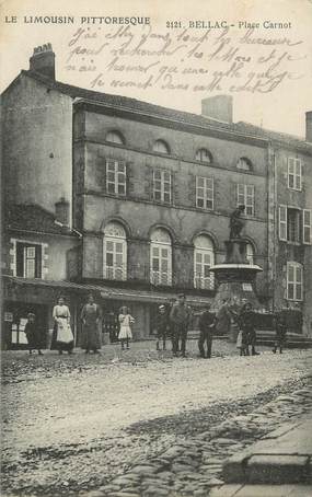 . CPA FRANCE 87 "Bellac, Place Carnot"
