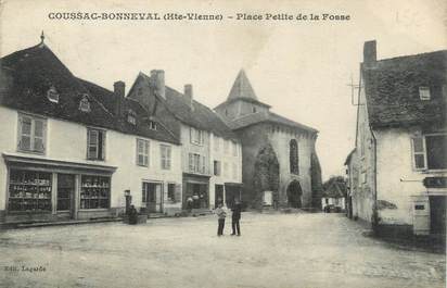 . CPA FRANCE 87 "Coussac-Bonneval,, Place petite de la fosse"