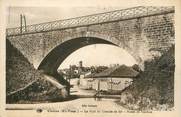 87 Haute Vienne . CPA FRANCE 87 "Chalus,  Le pont du Chemin fer"