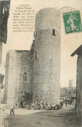 . CPA FRANCE 87 "Chalus, La tour du fort"