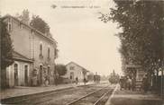 87 Haute Vienne . CPA  FRANCE 87 "Chateauponsac, La gare"