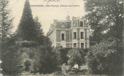 . CPA  FRANCE 87 " Dompierre, Château des Combes"