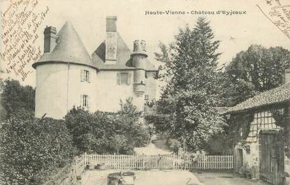 . CPA  FRANCE 87 " Eyjeaux, Le château"