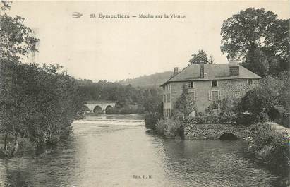 .CPA FRANCE 87 " Eymoutiers, Moulin sur la Vienne"