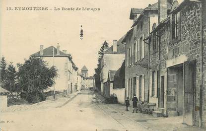 .CPA FRANCE 87 " Eymoutiers, Route de Limoges"