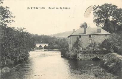 .CPA FRANCE 87 " Eymoutiers, Moulin sur la Vienne "