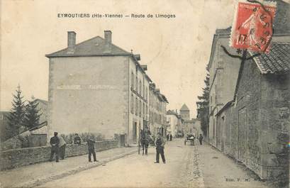 .CPA FRANCE 87 " Eymoutiers,  Route de Limoges"