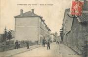 87 Haute Vienne .CPA FRANCE 87 " Eymoutiers,  Route de Limoges"