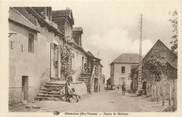 87 Haute Vienne .CPA FRANCE 87 " Glandon, Route de Moisssac"