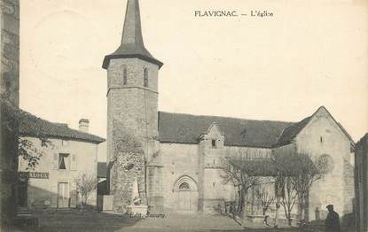 .CPA FRANCE 87 " Flavignac, L'église"
